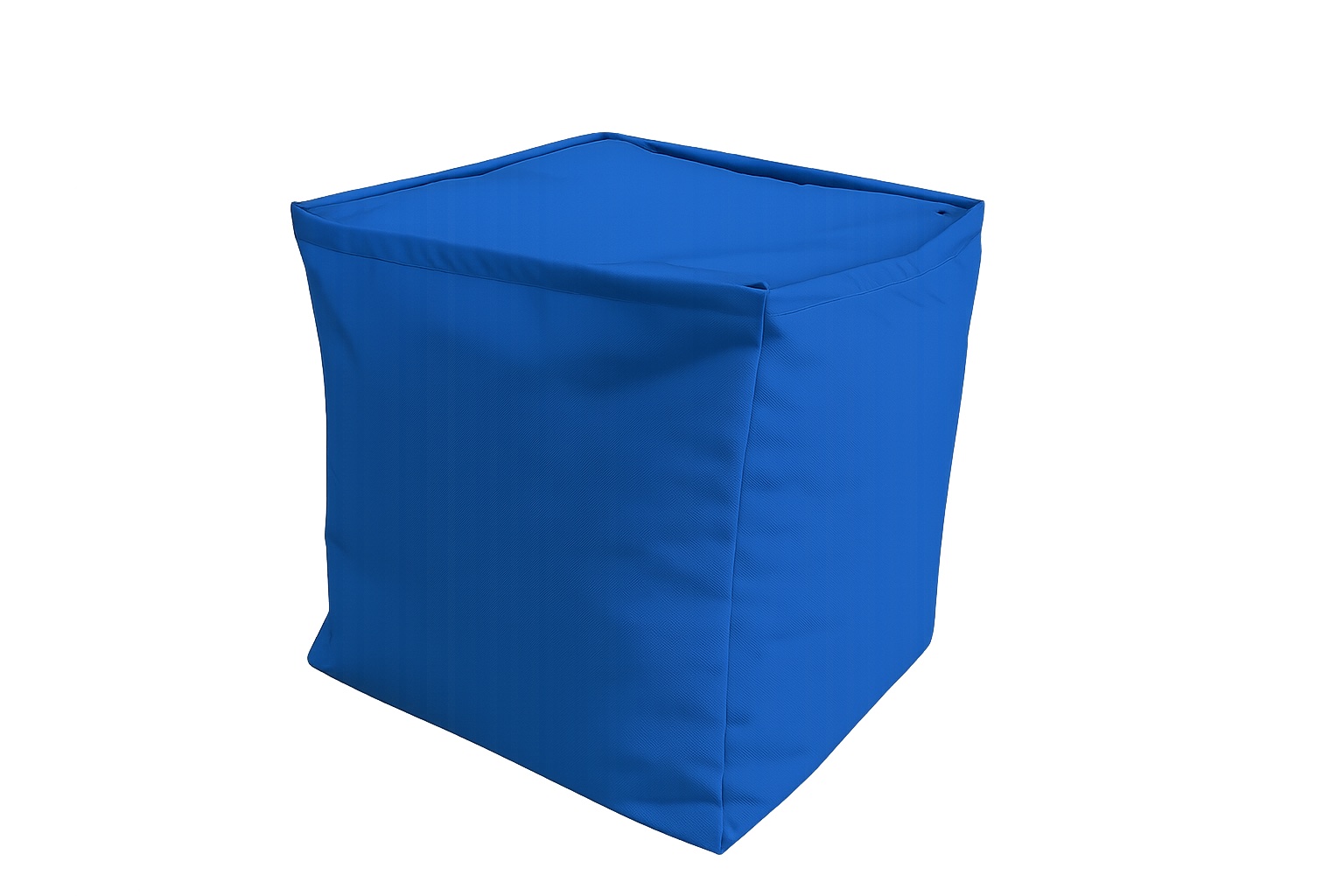 Пуф Куб безкаркасний, м'який (тканина), АЛМАНТ, 400х400х400 мм.